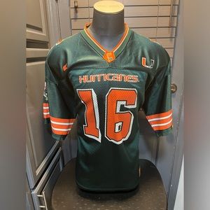 Miami Hurricanes Colosseum Vintage Jersey (Size Large)